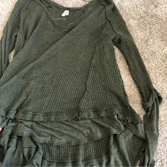 We the Free waffle knit top - Picture 3 of 5